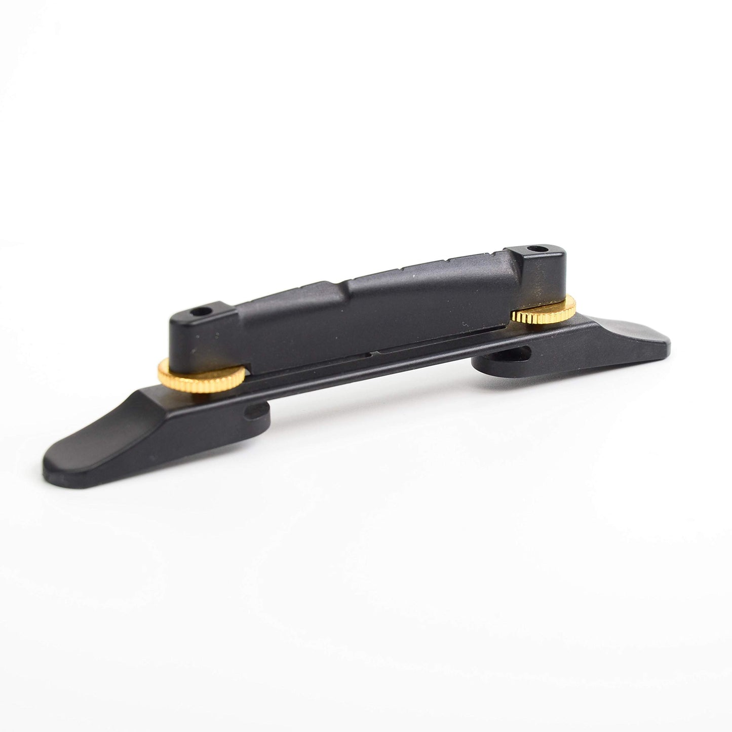 PS-7551-G0, Archtop Jazz Bridge, Standard Profile with Gold Screw Finish