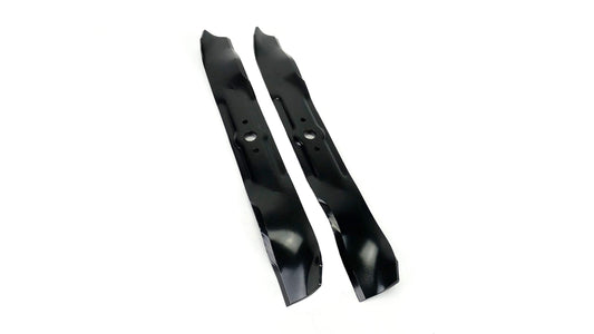 Set of 2, Made In USA Heavy Duty Replacement Blades For Cub Cadet 742-3033, 759-3830, 742-04101, 742-04081. .204 Thick Heat Hardened Steel