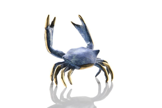 SPI Home Brass Chesapeake Bay Maryland Crab Figurine