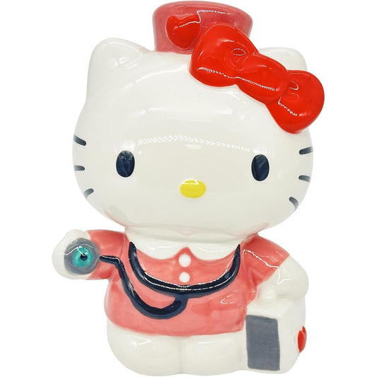 Hello Kitty Nurse Figurine, 4.5" L x 3.5" W x 6.125" H Created by Blue Sky Clayworks