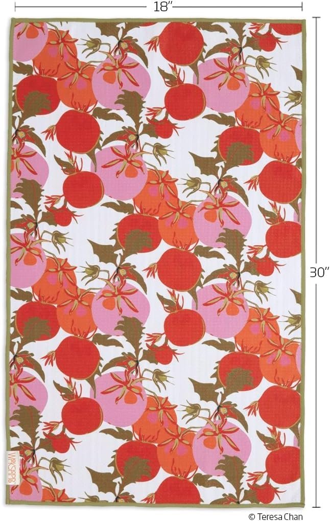 WerkShoppe Heirloom Tomatoes Microfiber Towel