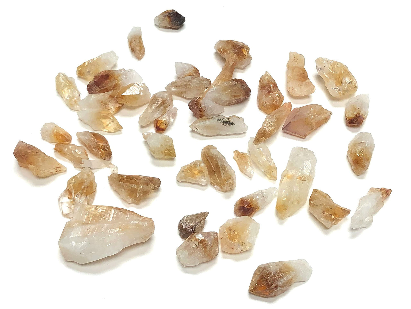 Zentron Crystal Collection Citrine Points - 1 Pound