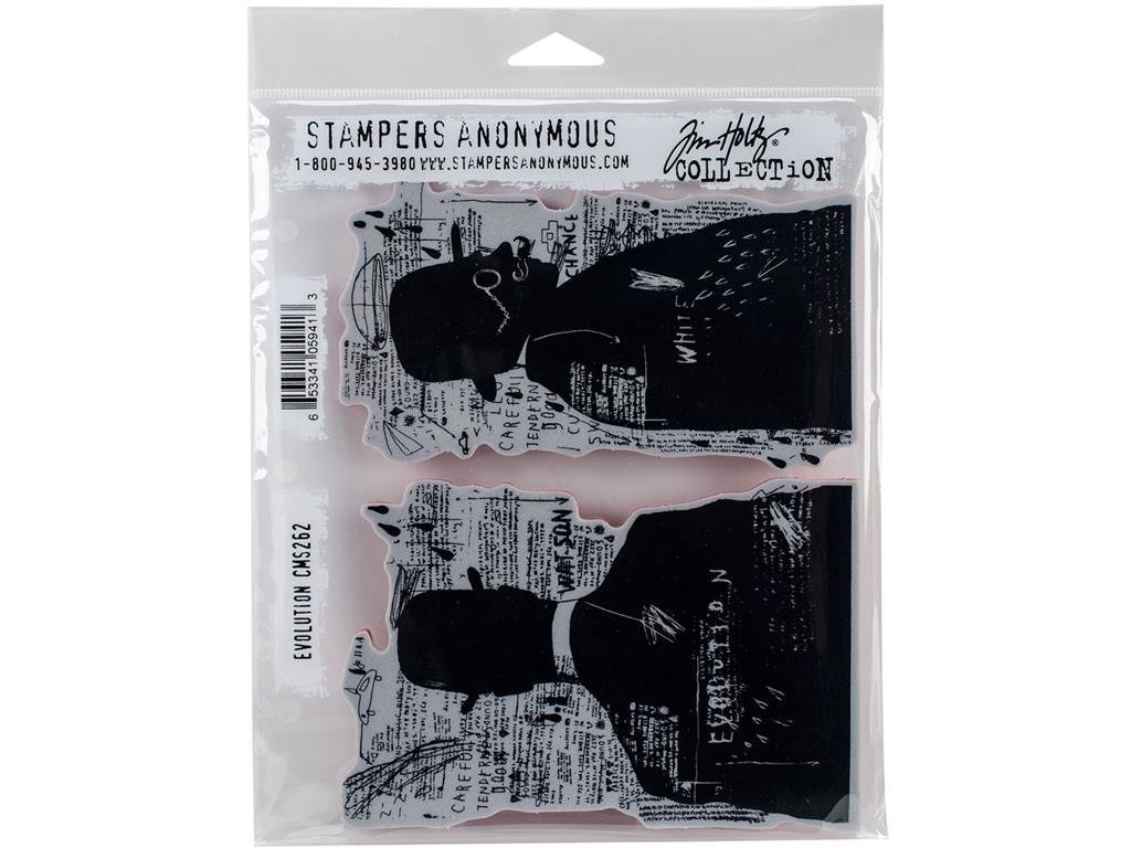 Stampers Anonymous CMS Set StampersA Cling Stamp THoltz Evolution