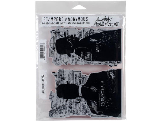 Stampers Anonymous CMS Set StampersA Cling Stamp THoltz Evolution