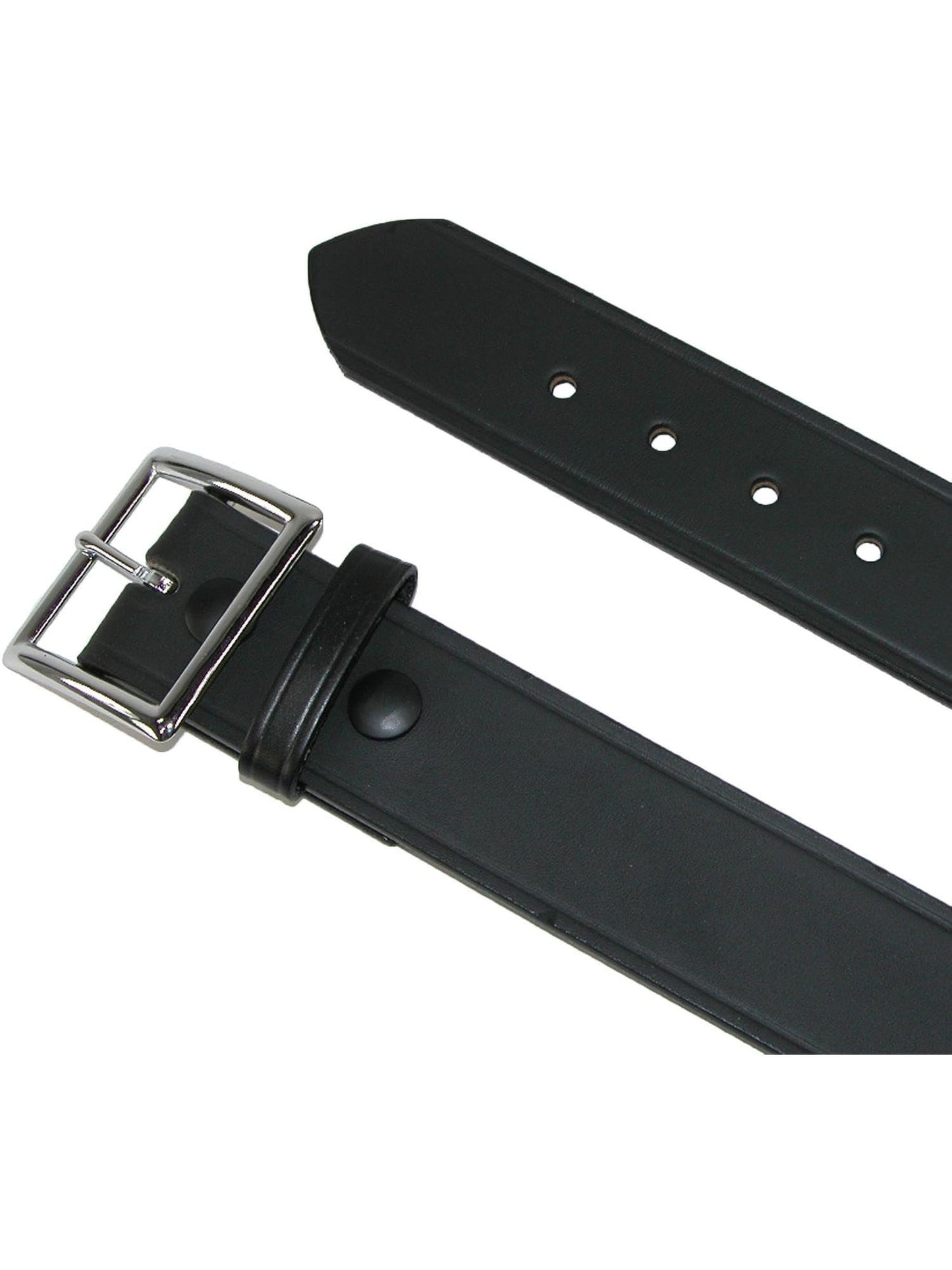 Boston Leather Men's Leather 1 3/4 Inch Garrison Belt, 34, Black