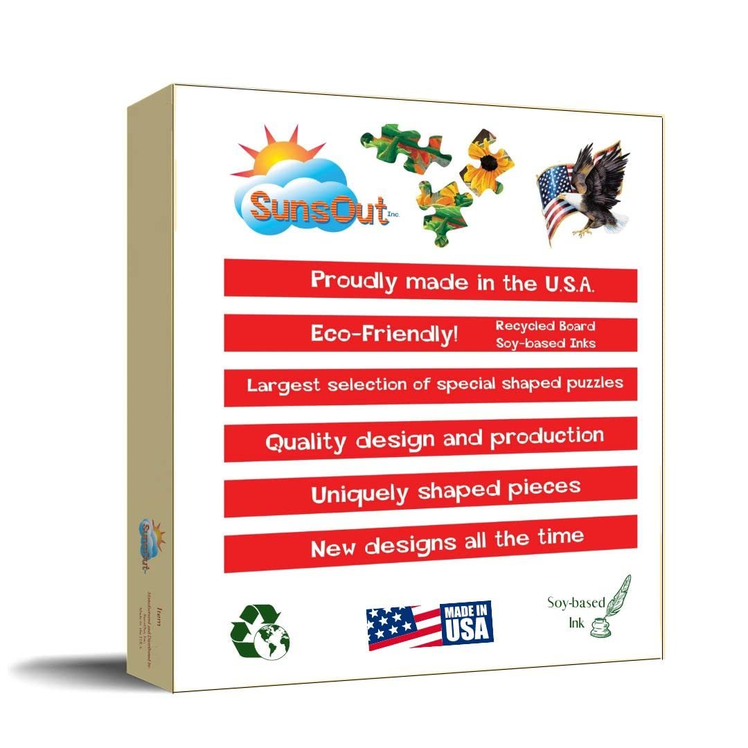 SUNSOUT INC - No Place Like Home - 300 pc Jigsaw Puzzle by Artist: Tom Wood - Finished Size 18" x 24" - MPN# 29786