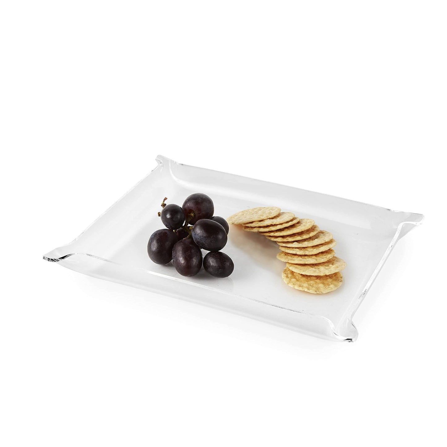 Huang Acrylic Clear Elegant Valet Tray