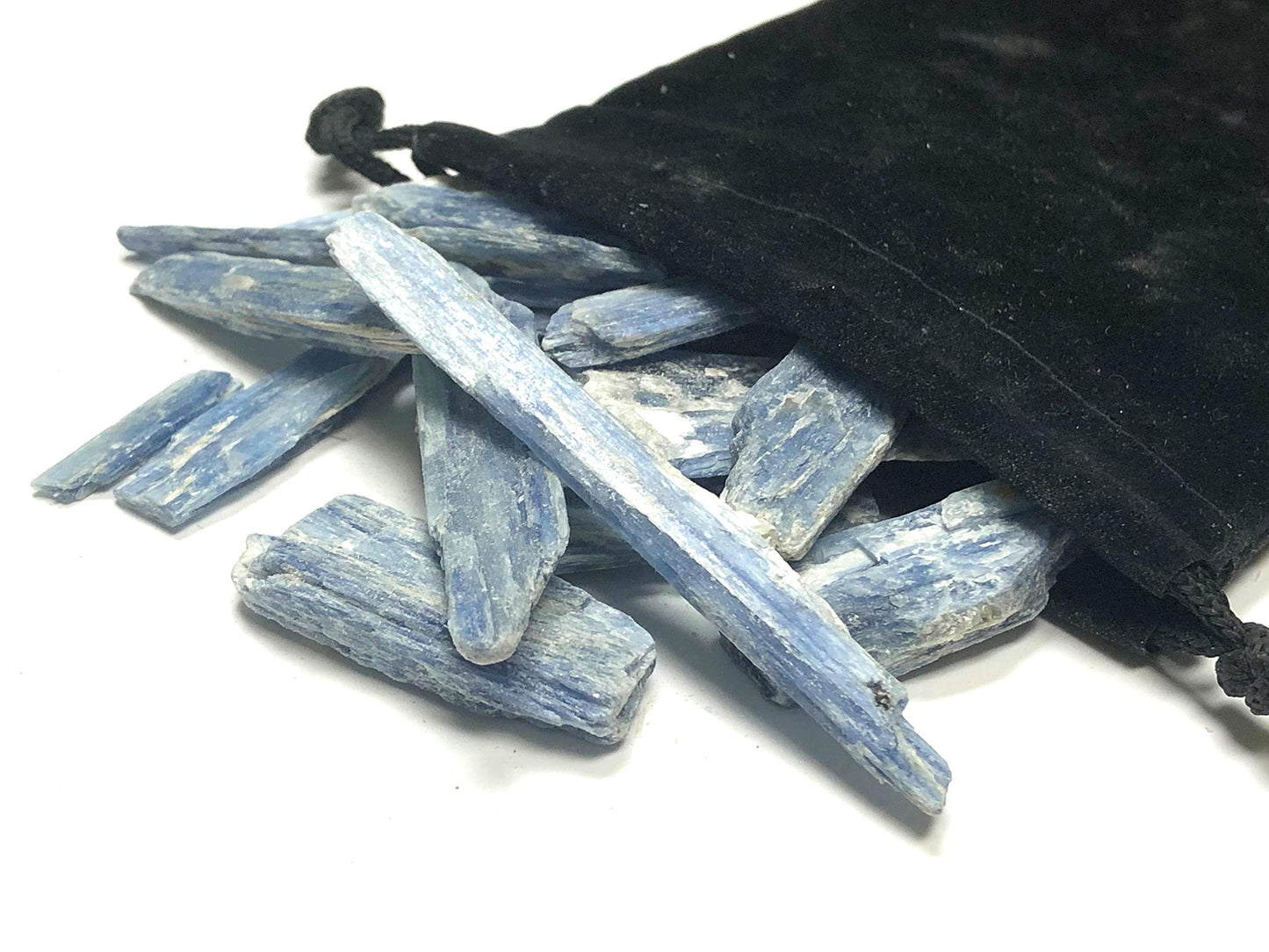 Zentron Crystal Collection: Rough Natural Blue Kyanite Stones 1-3" Pieces