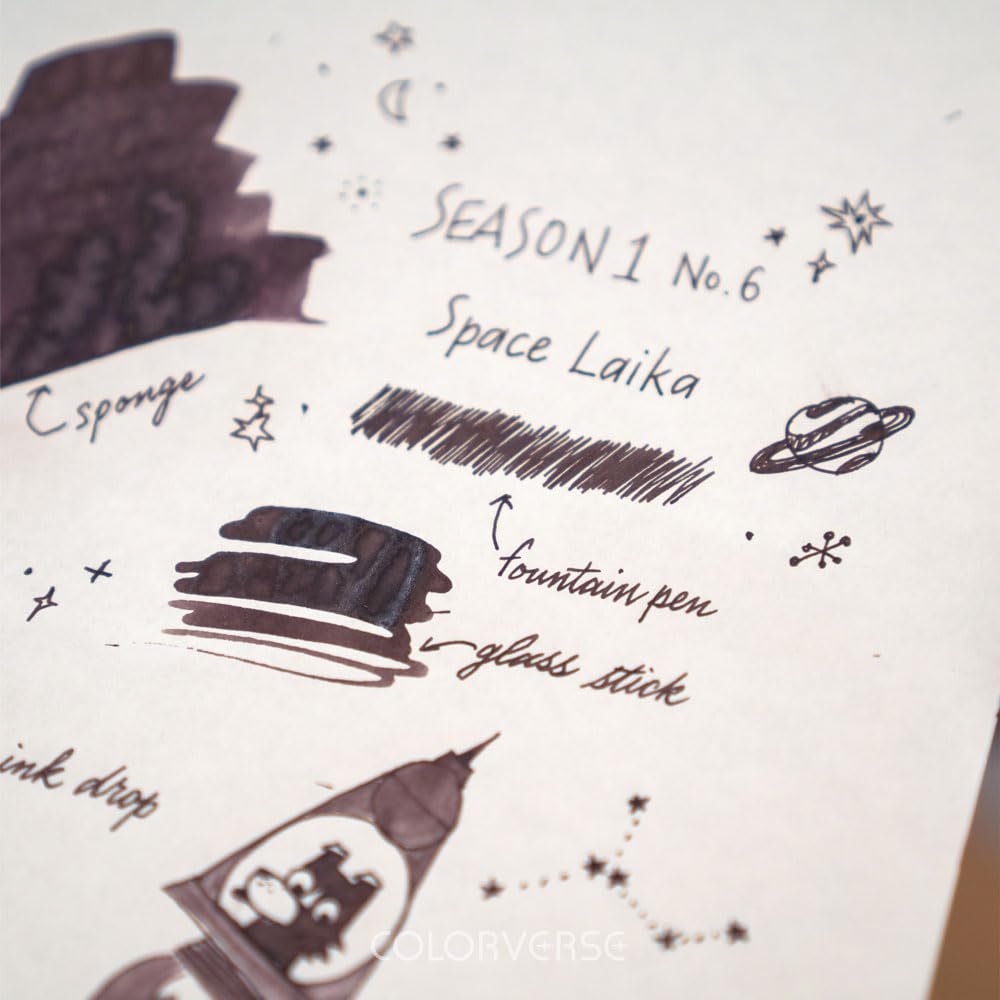 Colorverse Ink - Spaceward -No. 11, Morning Star (65ml & 15ml) Fountain Pen Ink