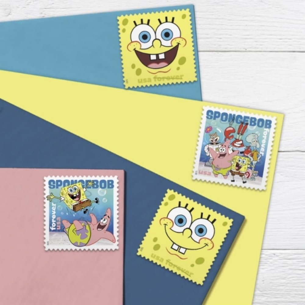Spongebob Squarepants 2025 Stamps