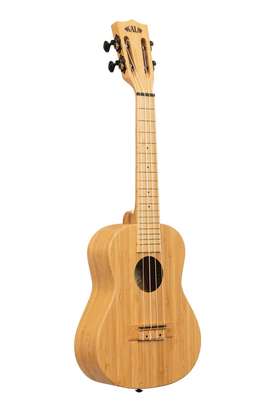 Kala Brand Music Co. Bamboo Collection, 4-String Ukulele, Right, Natural, Concert (KA-BMB-C)