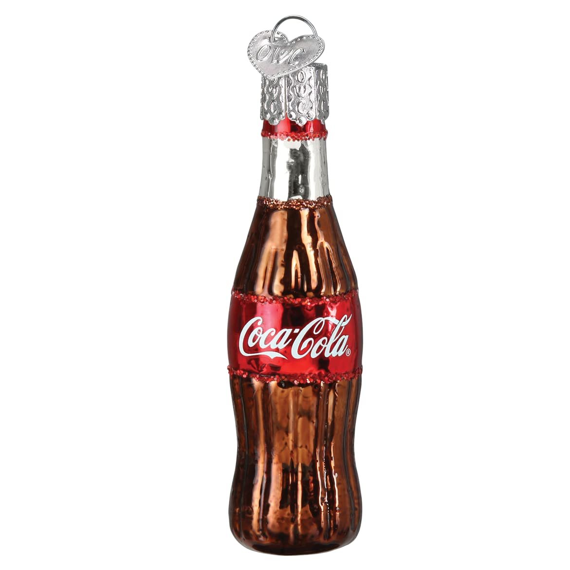Old World Christmas Coca-Cola Glass Blown Ornament for Christmas Tree