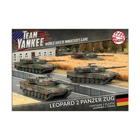 Team Yankee Leopard 2 Panzer Zug (5) Battlefront