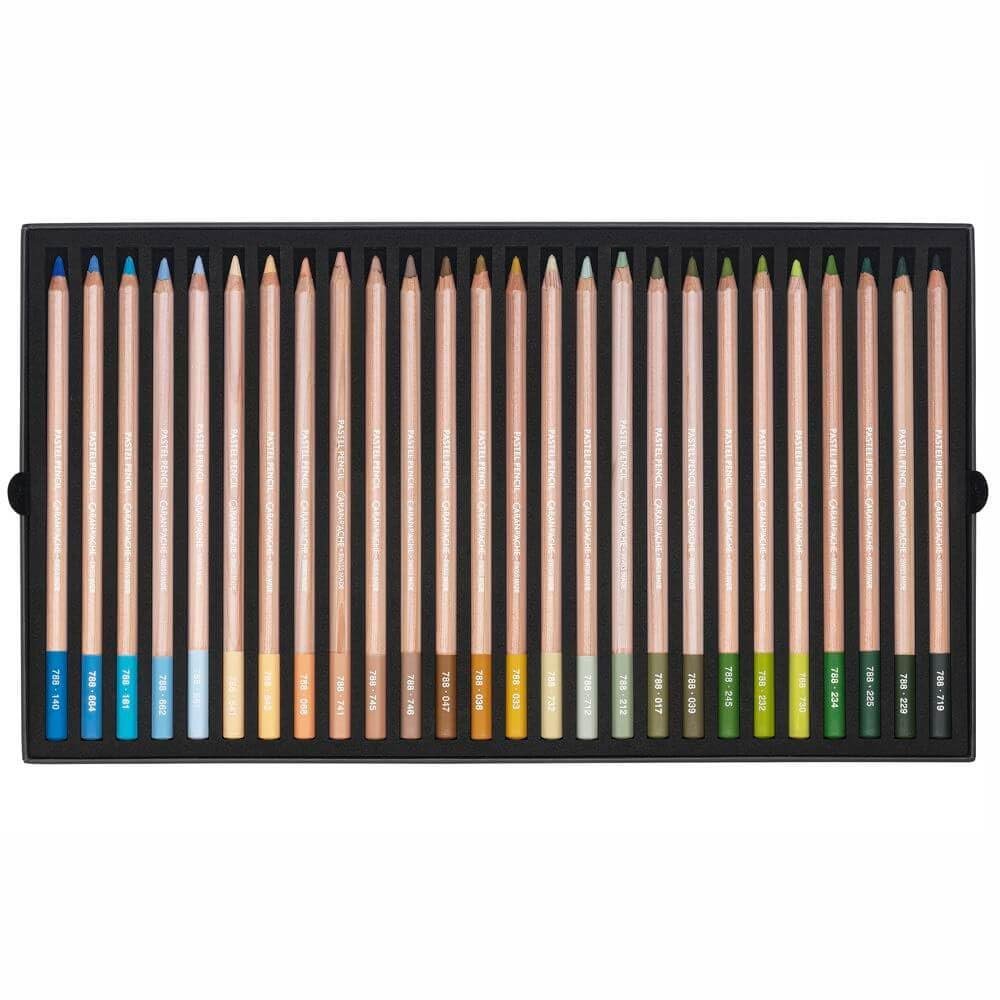 カランダッシュ(Caran d'Ache) Curran Dash 0788-376 Pastel Pencil, 76 Color Set