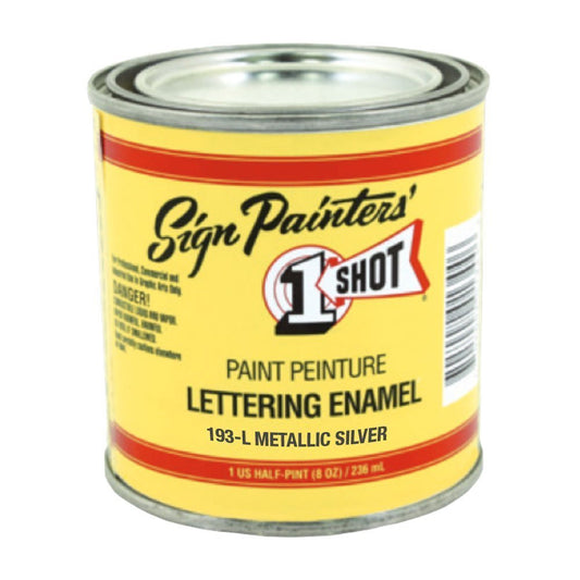 1 Shot 193-l Metallic Silver 8oz
