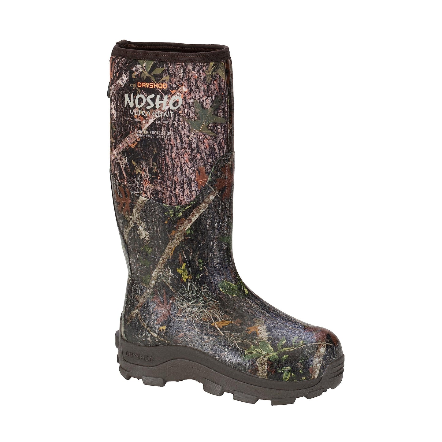 Dryshod Mens Nosho Ultra Hunt Extreme Conditions Waterproof Hunting Boots Camo