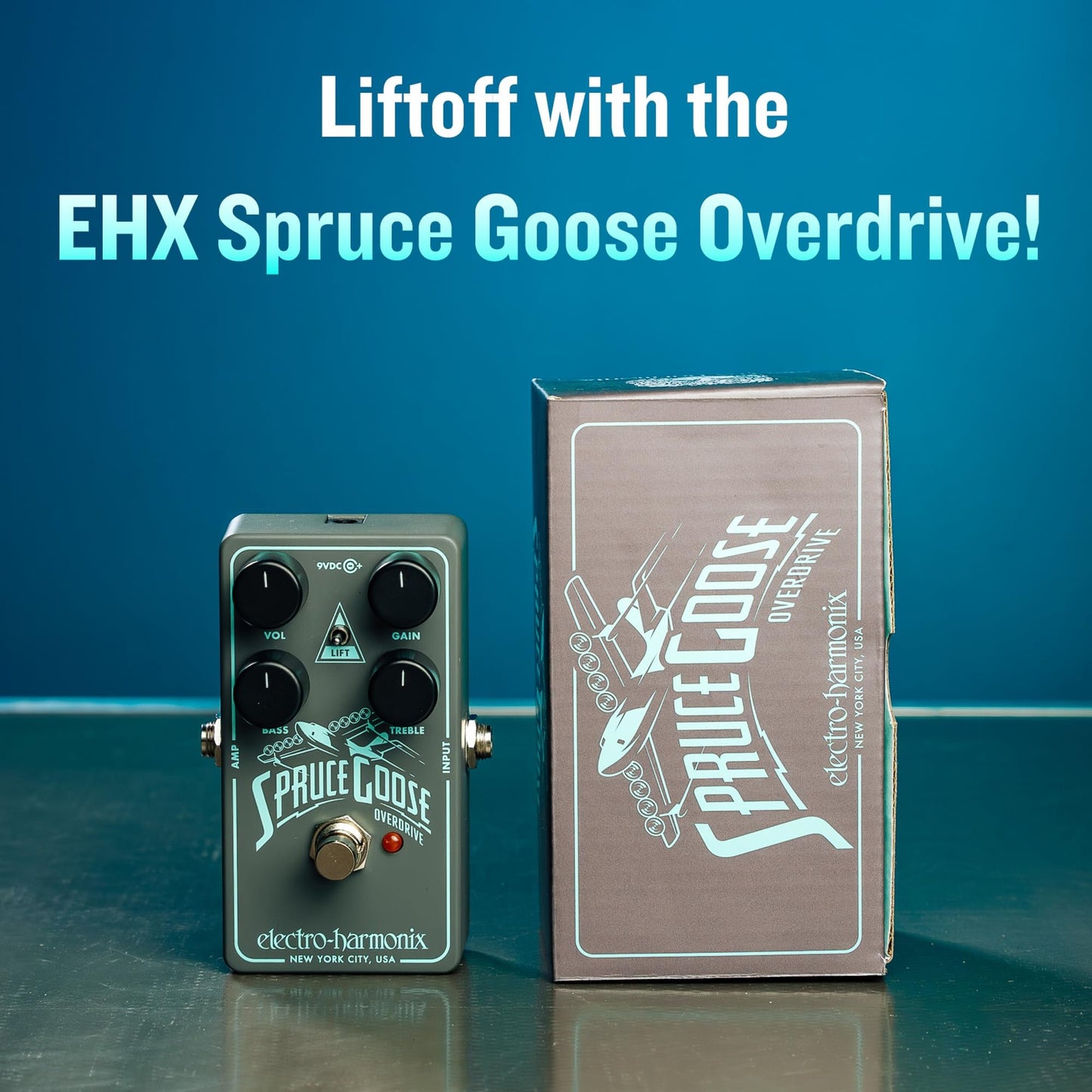 Electro-Harmonix Spruce Goose Overdrive Pedal