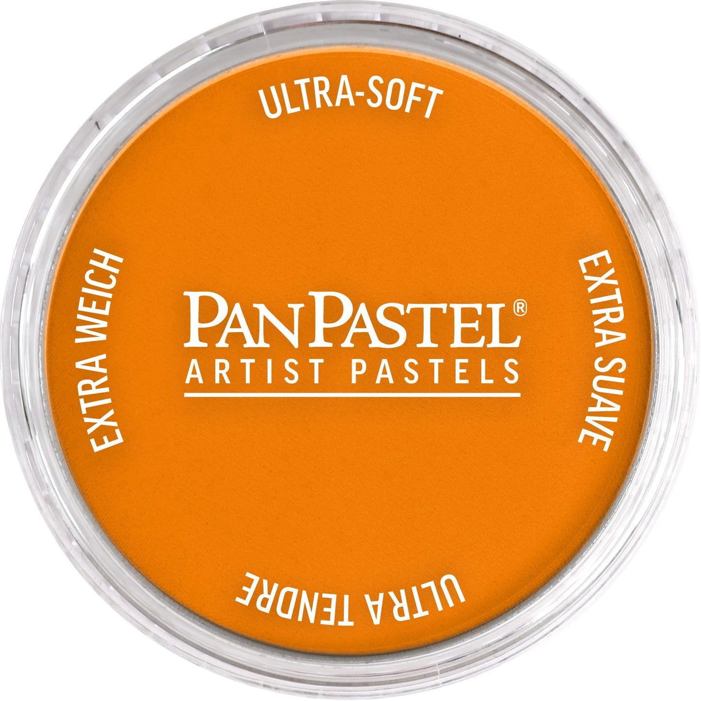 PanPastel Artist Pastels by GOLDEN, Orange, 2.44” / 62mm Pan Diameter, Professional Artist Pastels, Unique Pan Format (cake-like)