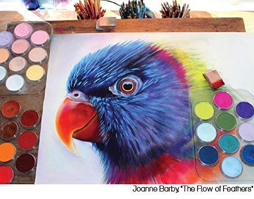PanPastel Artist Pastels by GOLDEN, Black, Gray and White, Professional Artist Pastels, Unique Pan Format (cake-like)