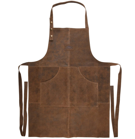 Esschert Design FF411 Buffalo Leather BBQ Apron, Brown