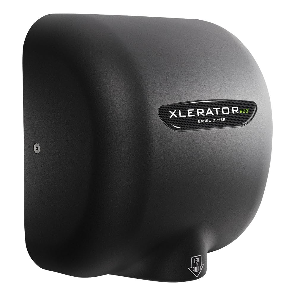 Excel Dryer XL-GR-ECO XLERATOR Hand Dryer Textured Graphite Cover 110-120V