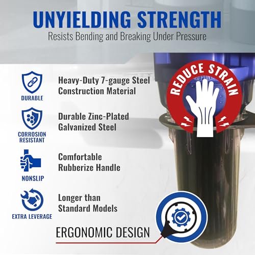 Superb Wrench SPBW-1 Heavy Duty Metal Water Filter Housing Wrench (4.8 inch Inside Diameter)