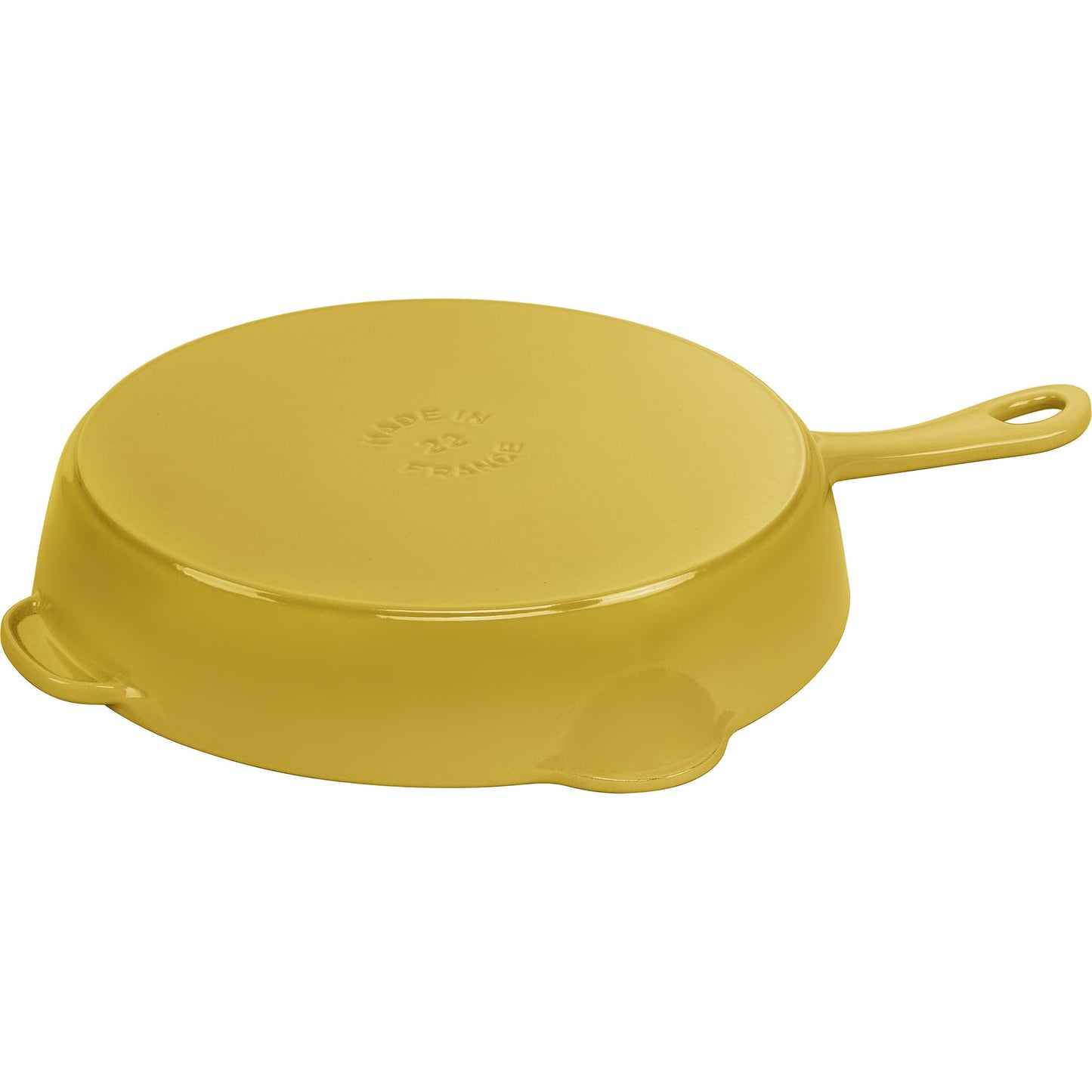 STAUB Cast Iron 8.5-inch Traditional Deep Skillet