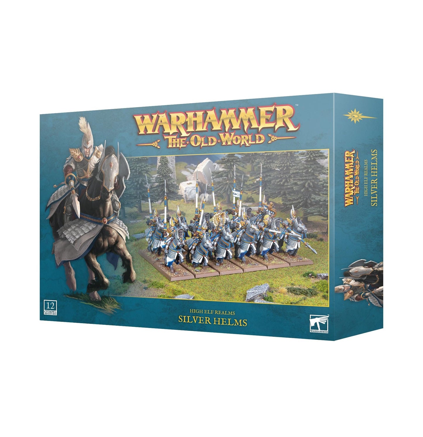 Games Workshop Warhammer The Old World- High Elf Realms Silver Helms