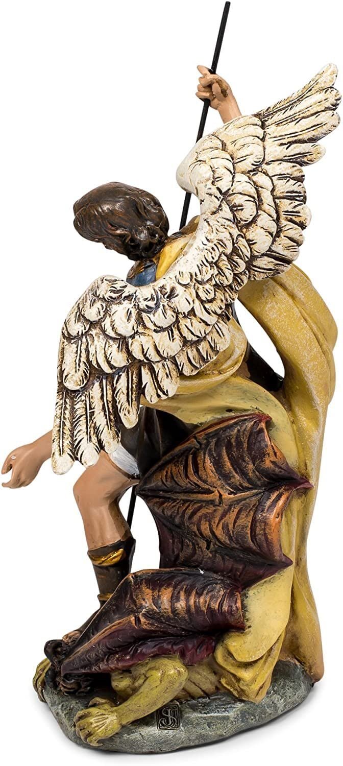 Renaissance Collection Joseph's Studio by Roman Exclusive St. Michael The Archangel Defeating Satan Figurine, 7.25-Inch