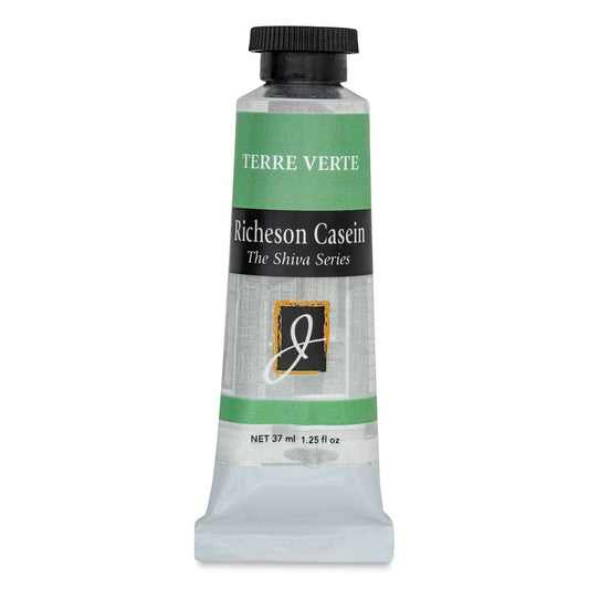 Jack Richeson Artist Casein Colors, 37-Milileter, Terre Verte