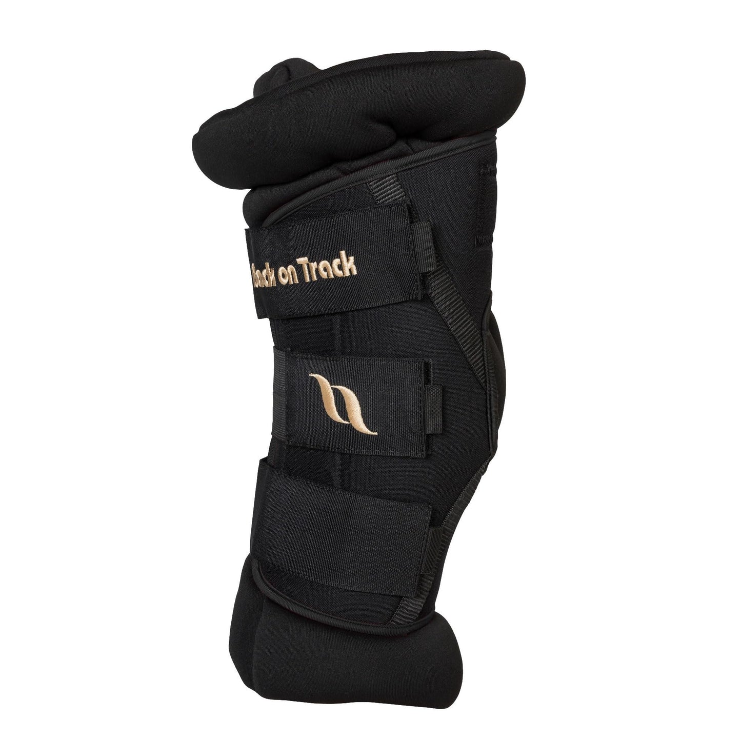Back on Track Royal Padded Hock Boots Deluxe for Horses 2022 with Welltex Technology, Sold in Pairs, Black, X-Large