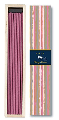 KAYURAGI - Cherry Blossom 40 Sticks by Nippon KODO, Japanese Quality Incense