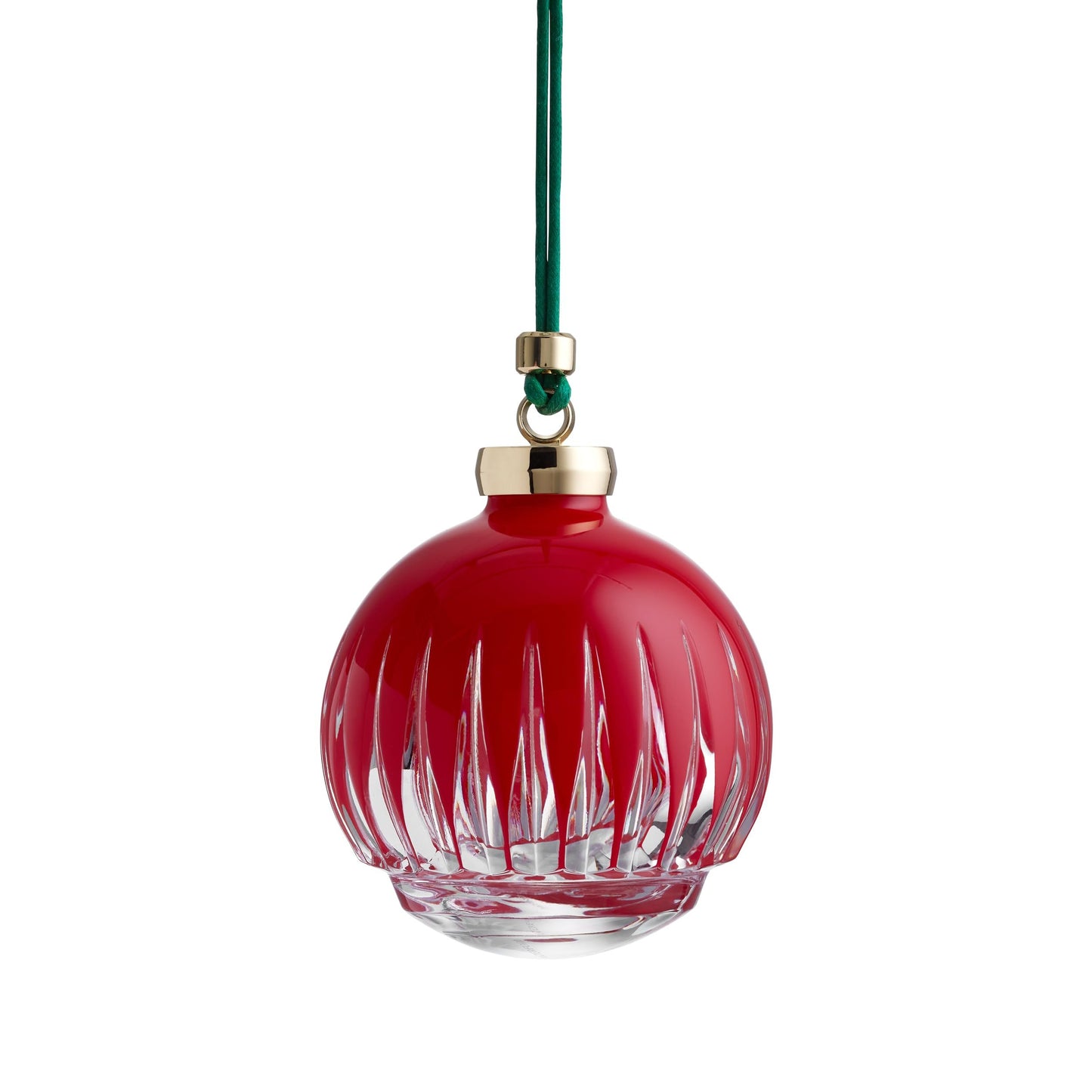 Waterford New Year Bauble Ornament Firework Red
