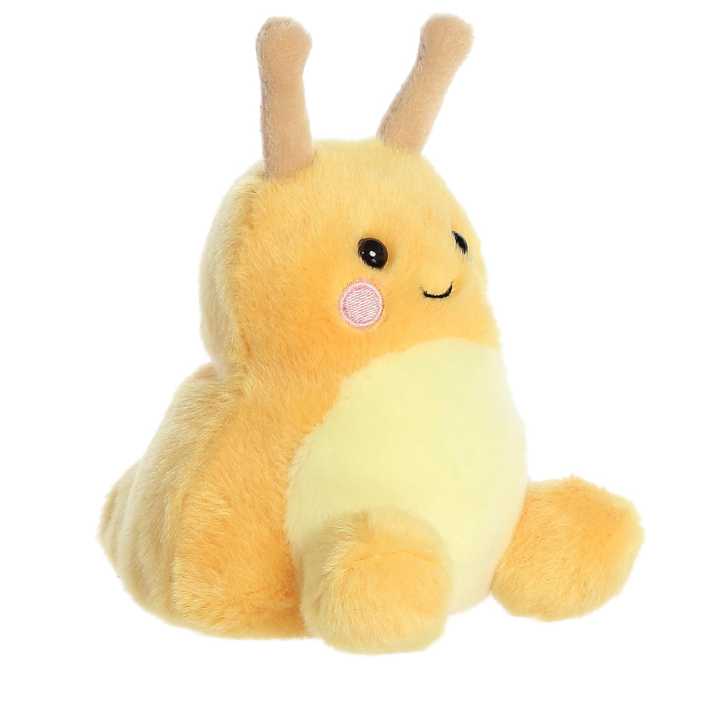 Aurora® Adorable Palm Pals™ Emily Banana Slug™ Stuffed Animal - Fun Collectible Plush for Kids and Adult Collectors - Perfect for Decorating Rooms and Birthday Gifts - Yellow 5 Inches