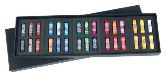 Jack Richeson 4280300 Richesonature Pastels Round Half Stick Pastels