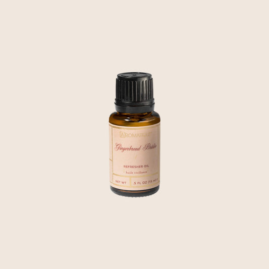 Aromatique Refresher Oil Gingerbread Brulee 1/2 Ounce Bottle