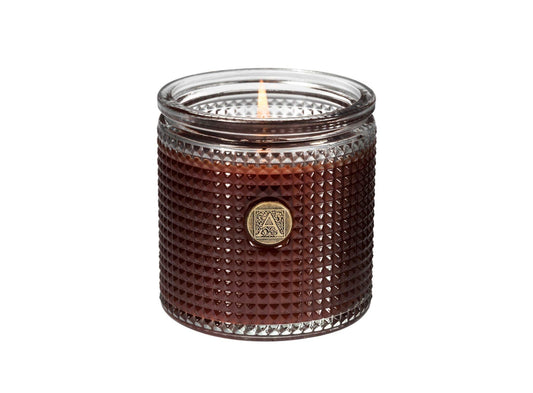 Aromatique Peppercorn Textured Glass Scented Jar Candle