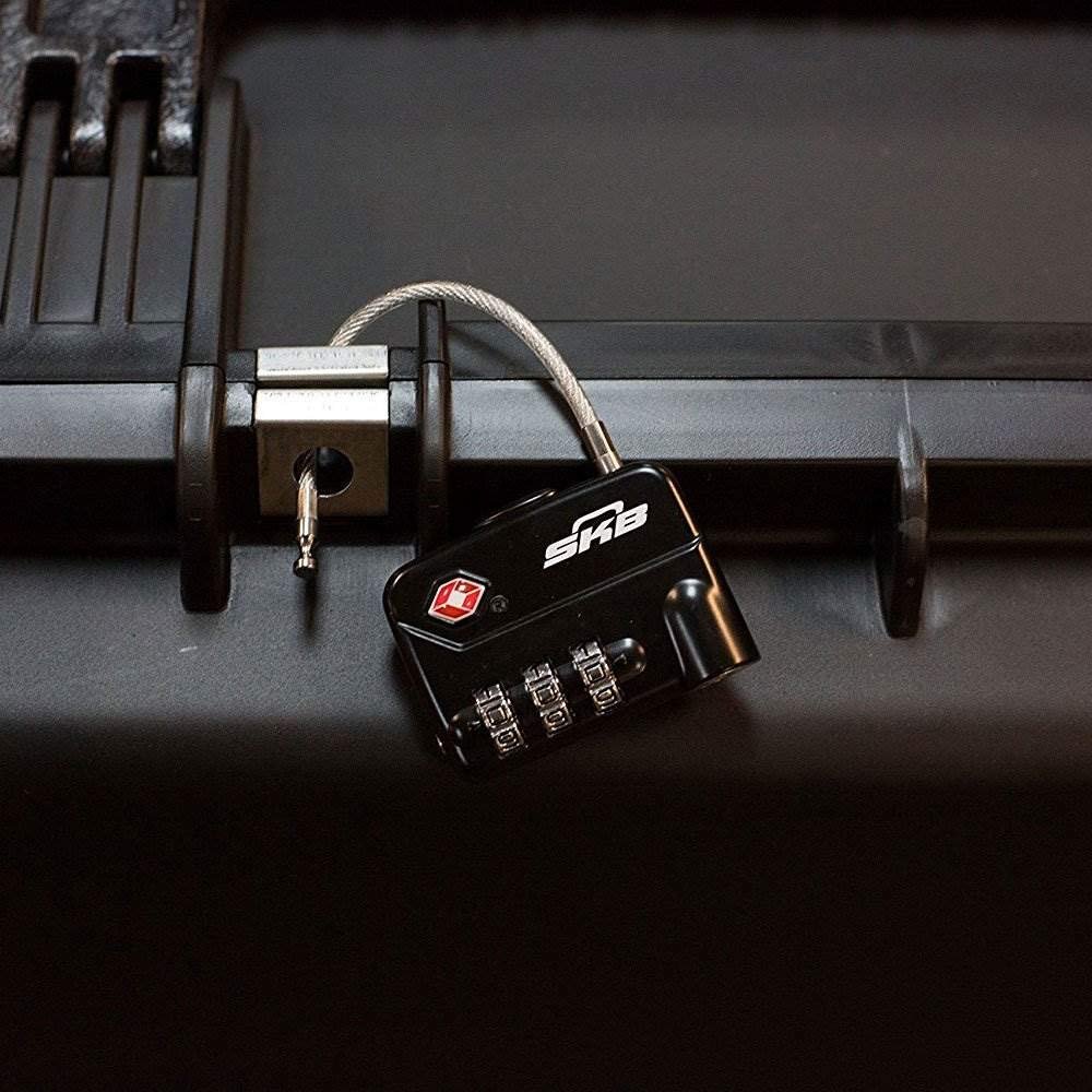 SKB 1SKB-PDL-C TSA Combination Cable Padlock - 2 Per Pack