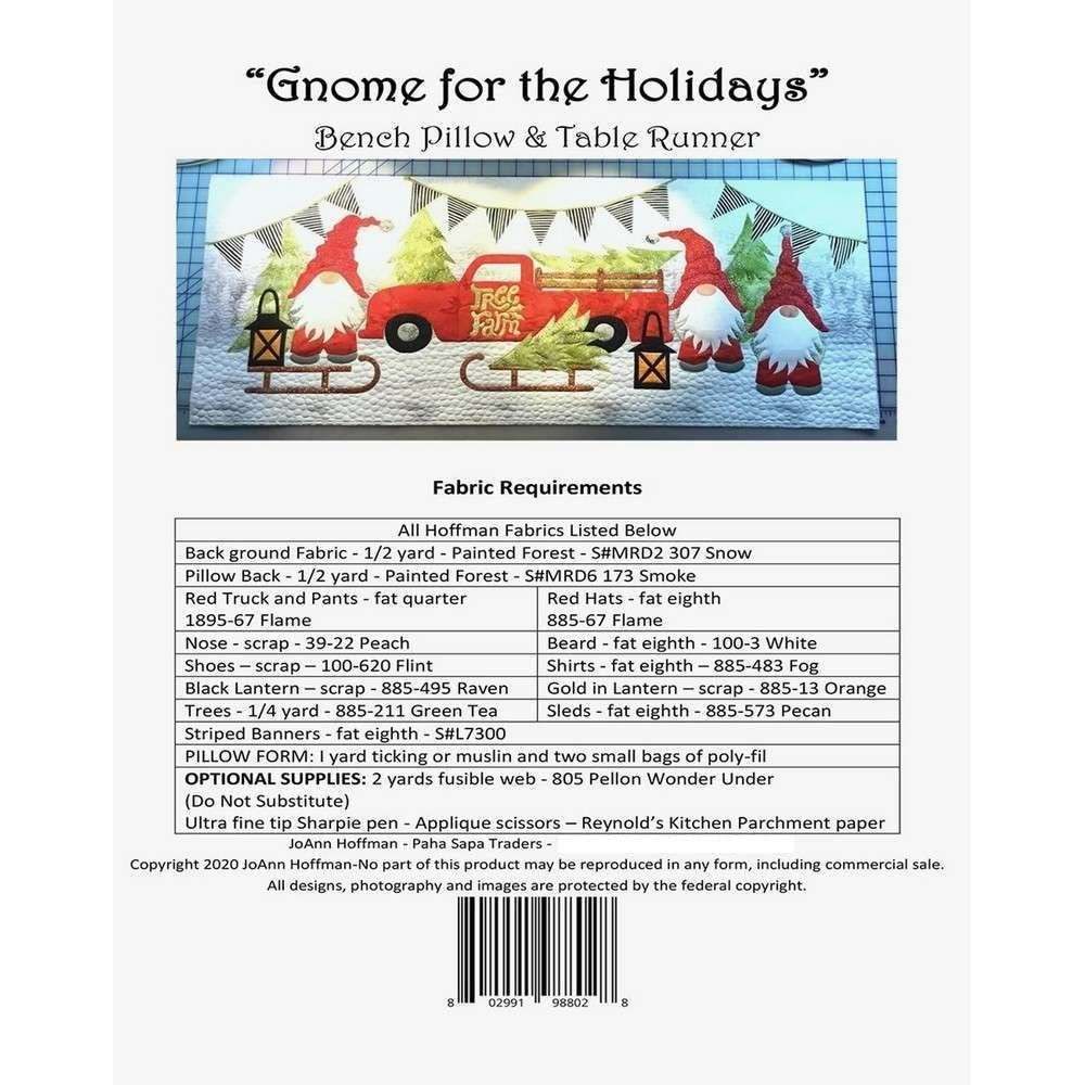 JoAnn Hoffman Gnome for The Holidays Pattern