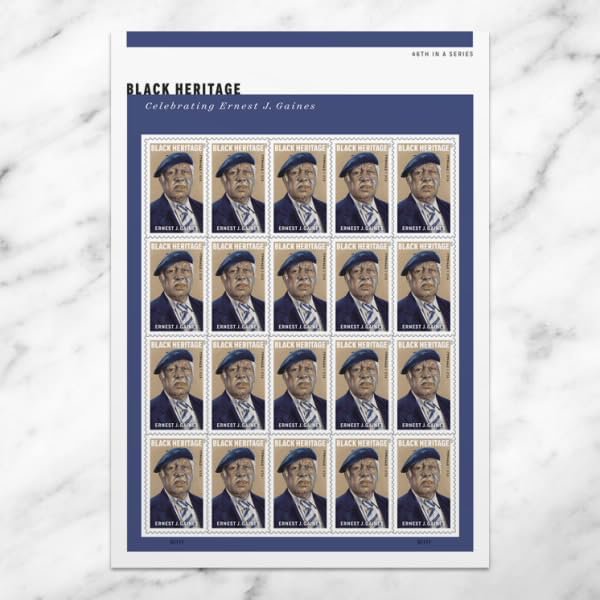 Ernest J. Gaines 2025 Stamps