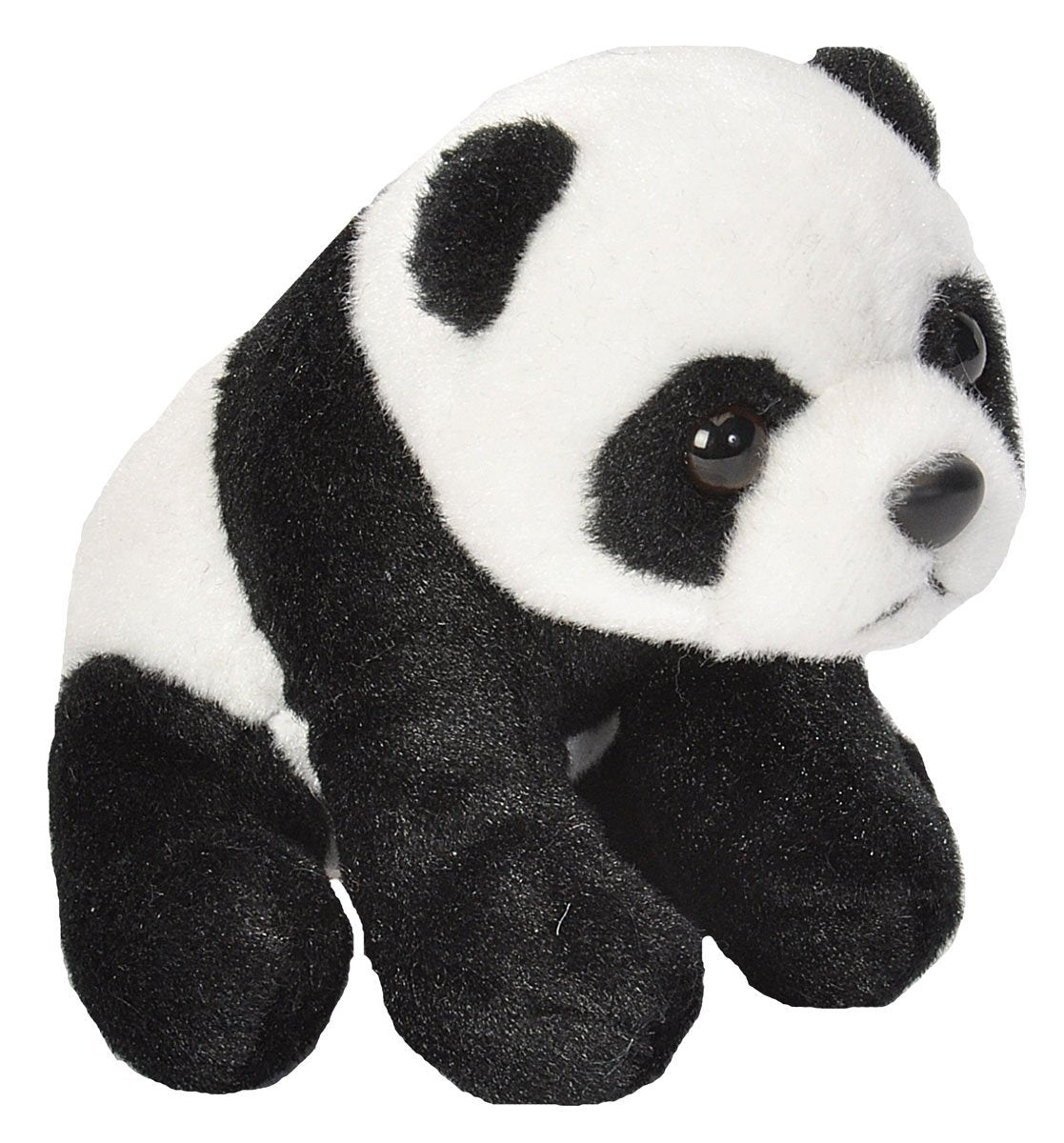 Wild Republic Pocketkins Panda, Stuffed Animal, 5 Inches, Plush Toy, Made from Recycled Materials