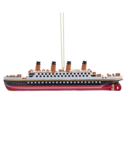 "Titanic" Boat Ornament