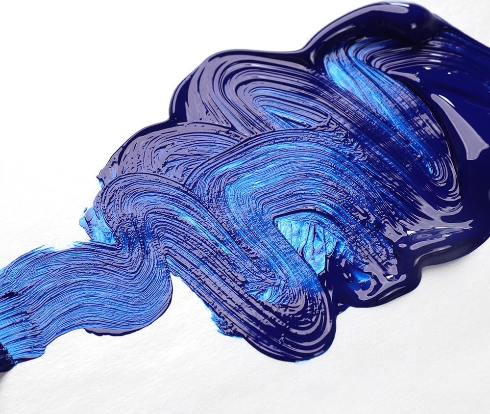 OPEN Slow-Drying Acrylics by GOLDEN, Violet and Blue, Professional Acrylic Paint