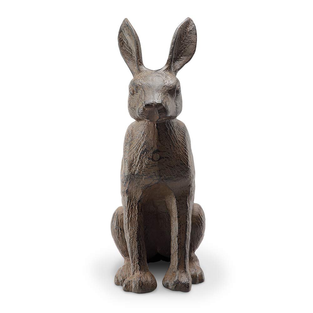 SPI Good Listener Cast Iron Rabbit Sculpture