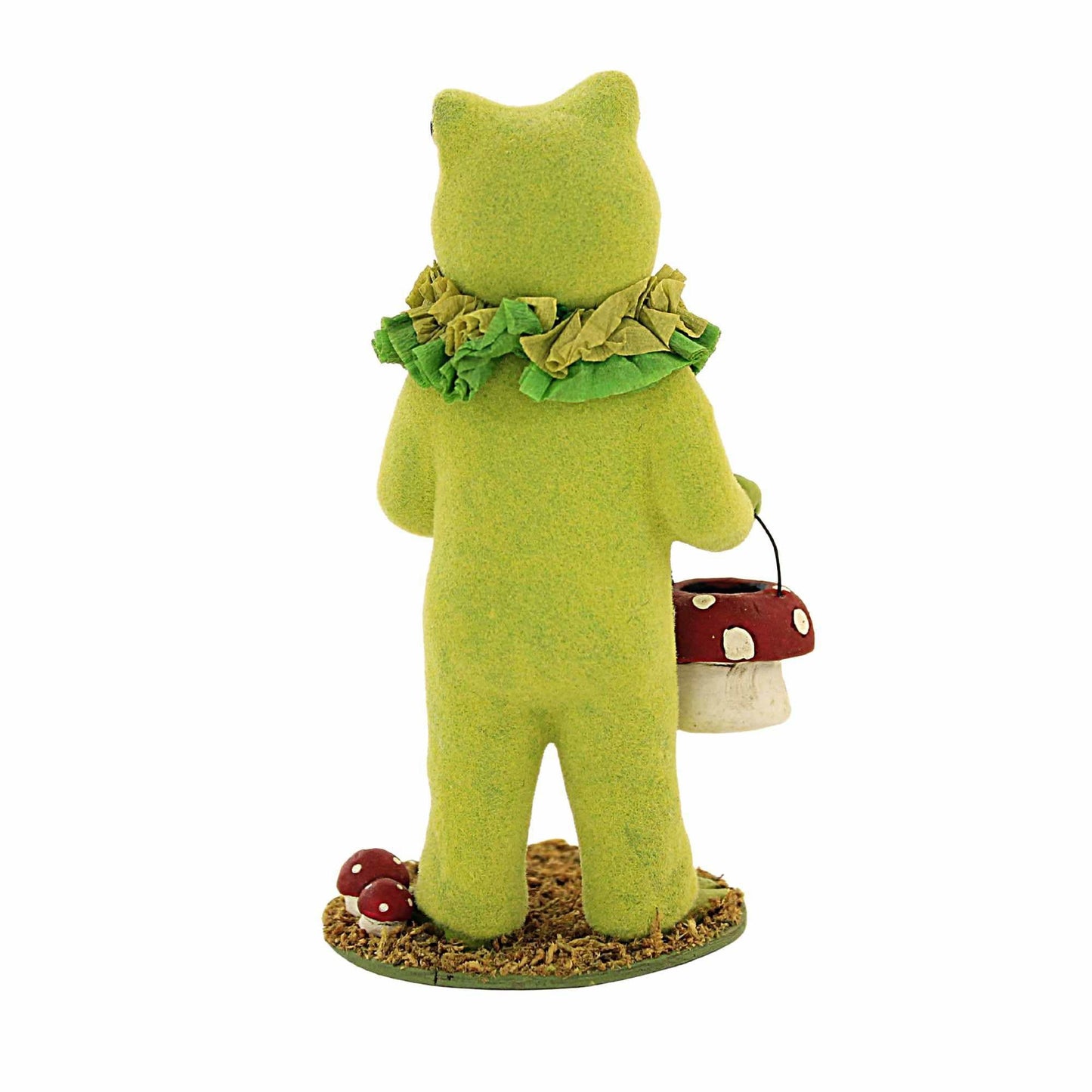 Bethany Lowe Dressed Up Ollie Frog Figurine