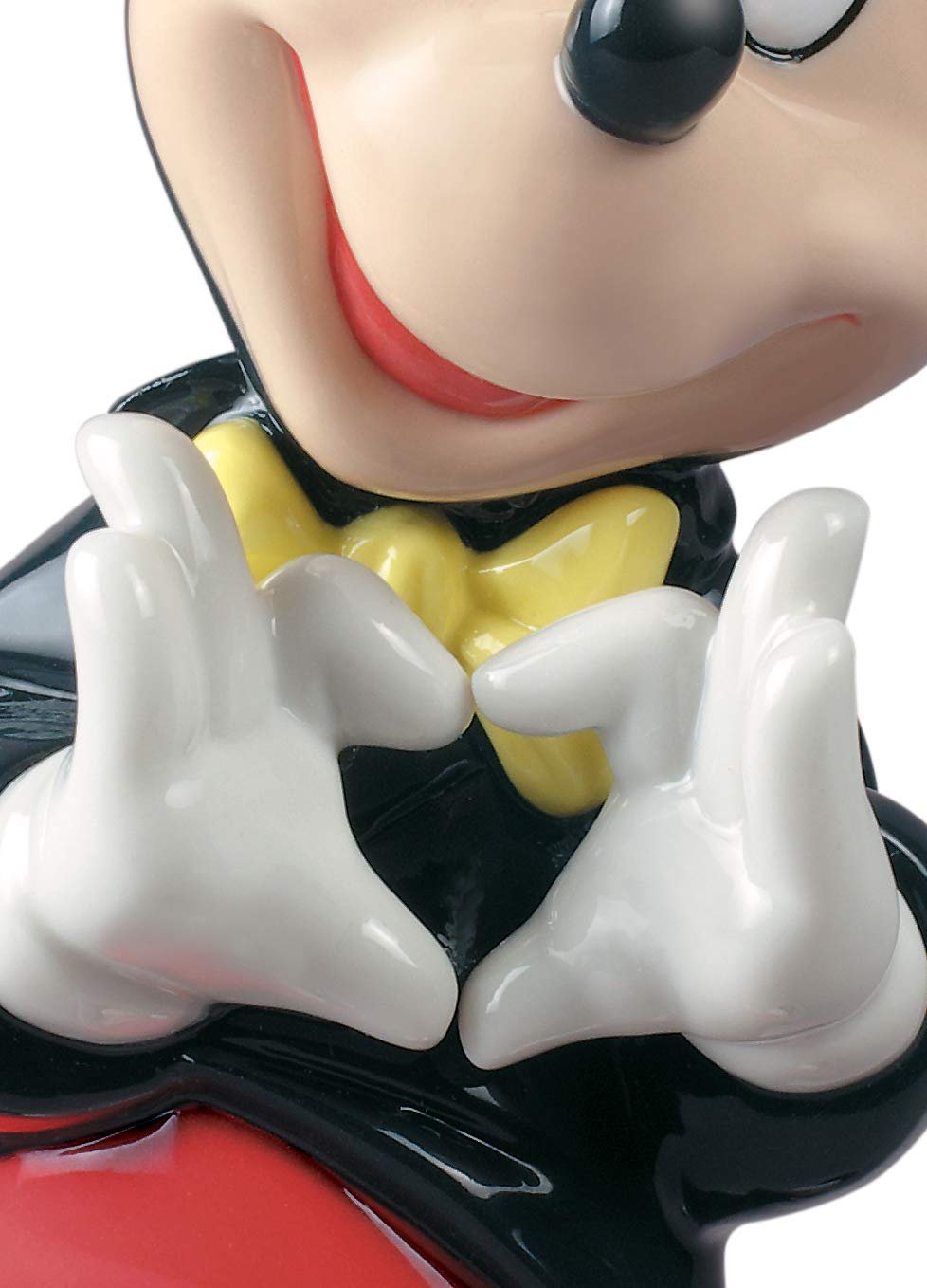 LLADRÓ Mickey Mouse Figurine. Porcelain Mickey Mouse (Disney) Figure.