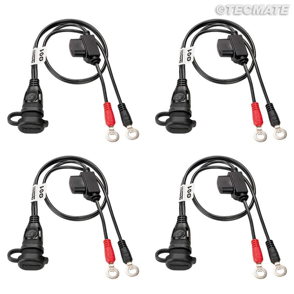 OptiMate Cable O-01x4, ring terminal harness, powersport