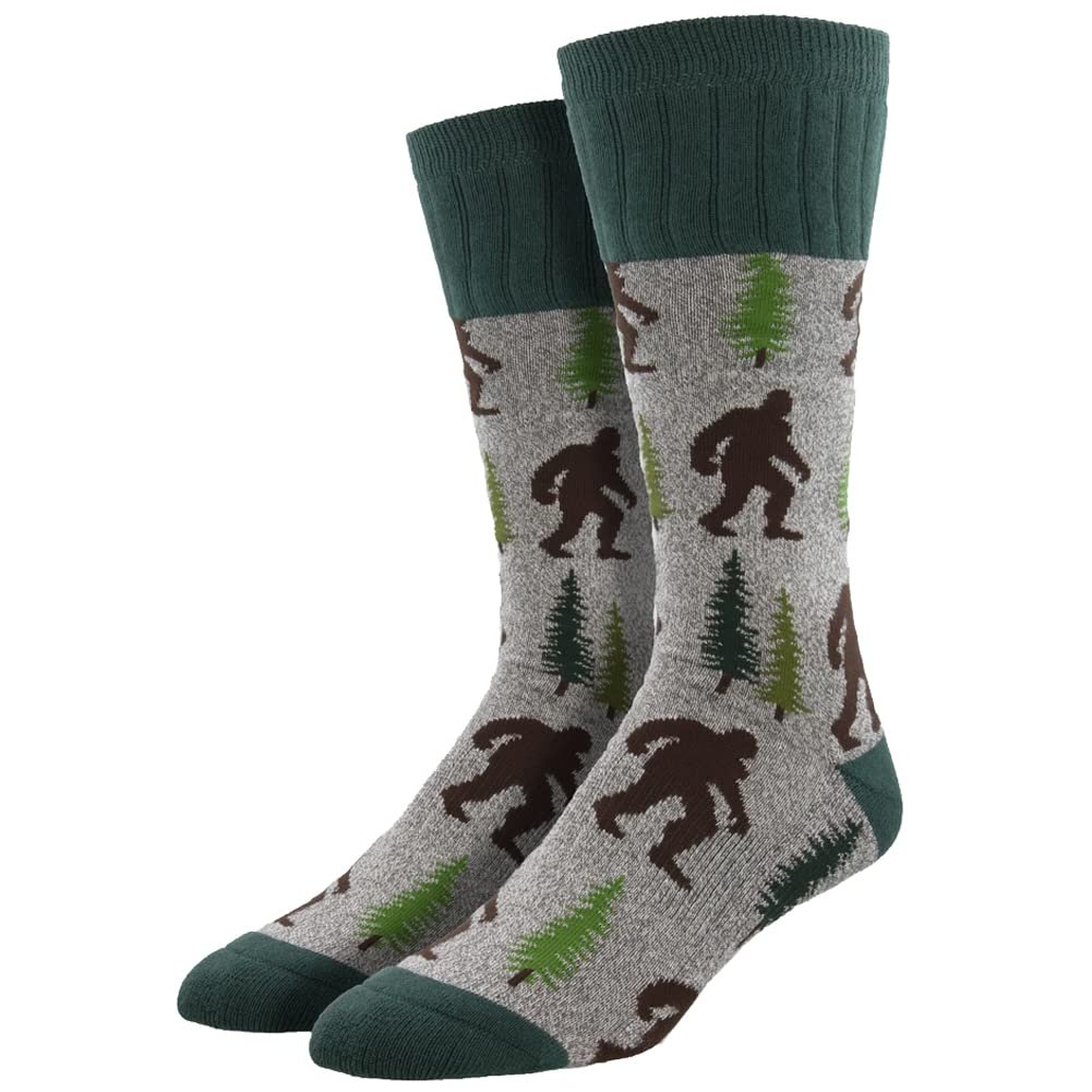 Socksmith Social Distancing Champ Light Gray 10-13 (Men's Shoe Size 7-12.5)