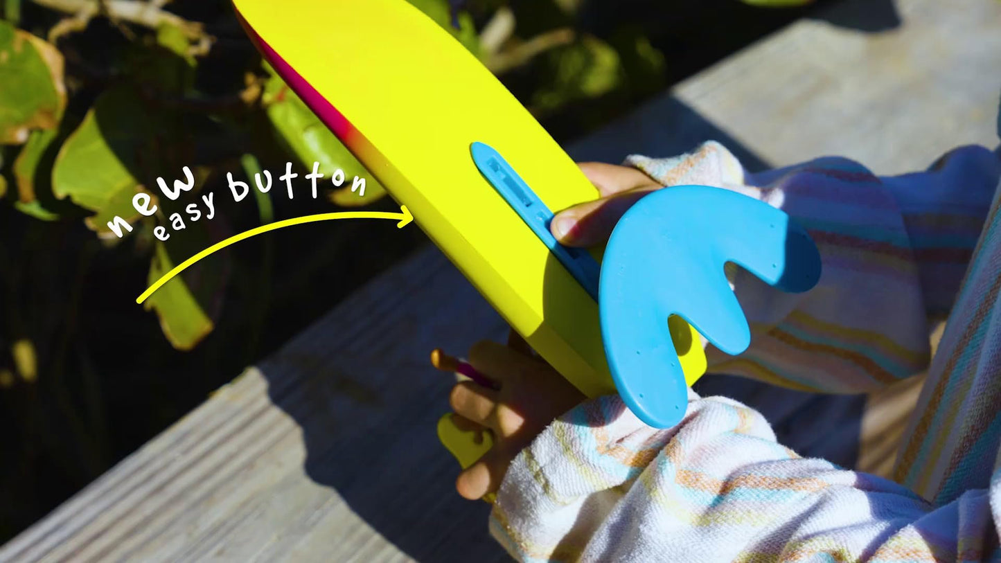 Surfer Dudes Legends & Surfer Pets Wave Powered Mini-Surfer, Pet and Surfboard Beach Toy
