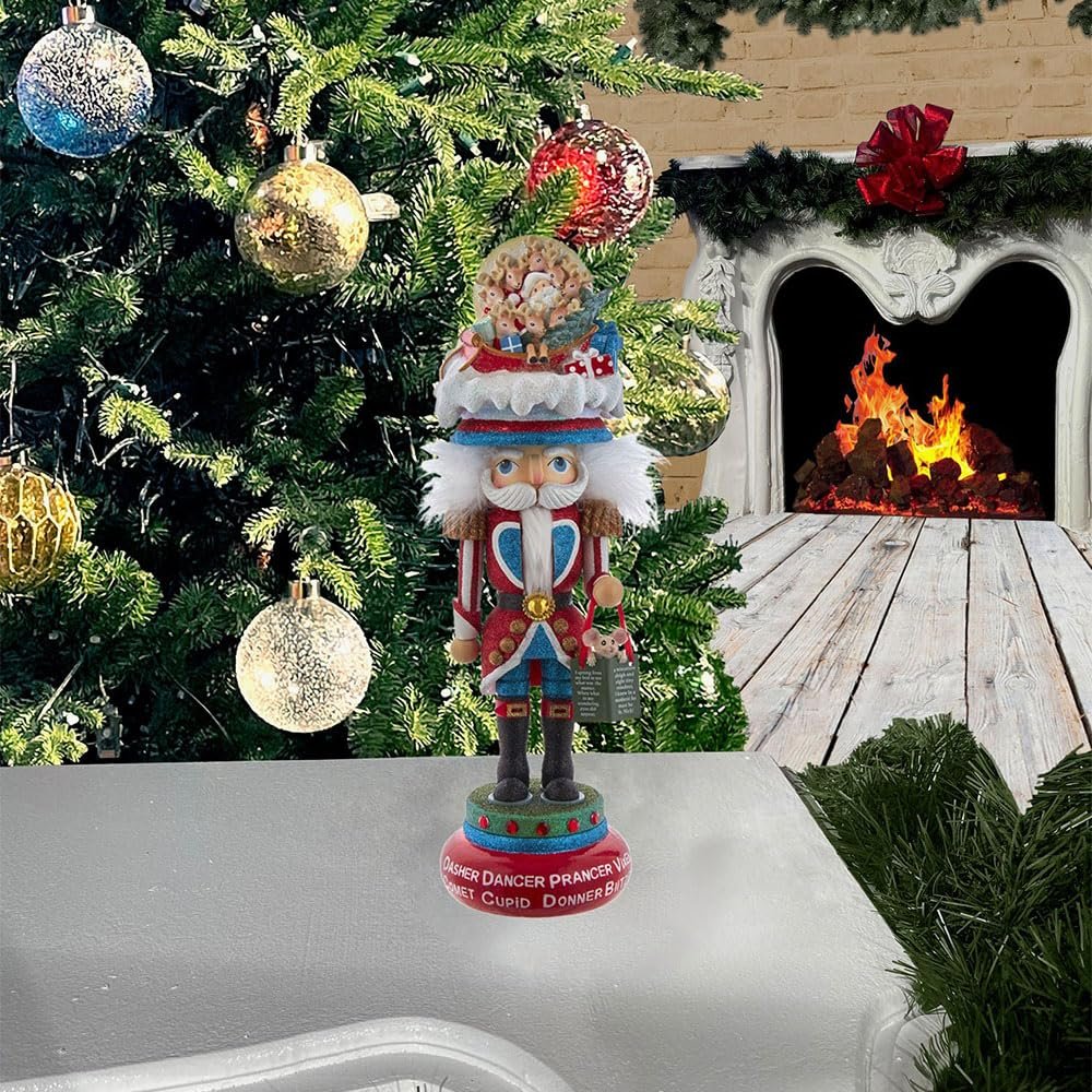 18" Night Before Christmas Nutcracker Decoration